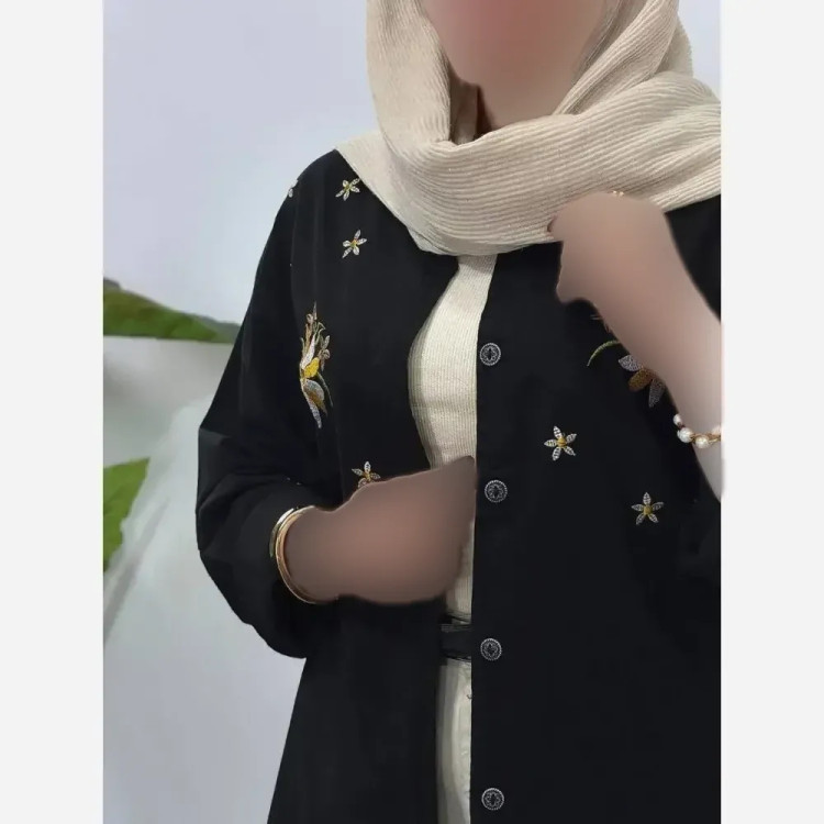 مانتو لینن پنبه ای مدل بابونه سایز 38 تا 50