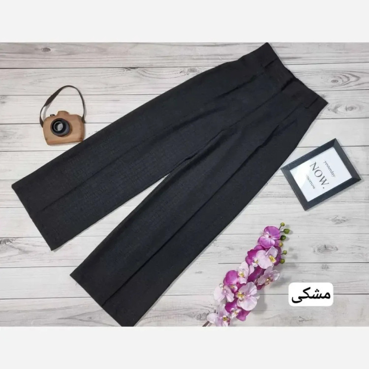 شلوار زنانه صوفیا ژاکارد خنک تابستانی سایز 38 تا 48 (2)