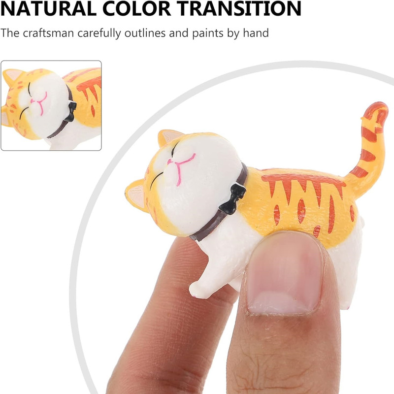 فیگور مدل گربه طرح Cute Cats مجموعه 9 عددی