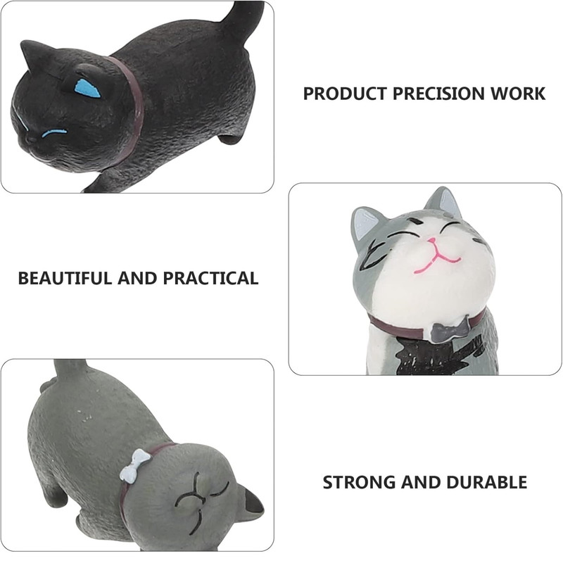 فیگور مدل گربه طرح Cute Cats مجموعه 9 عددی