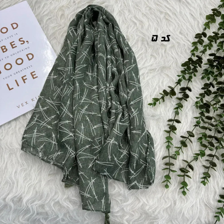 شال نخی طرح Baya قواره 180 در 65 سانتیمتر