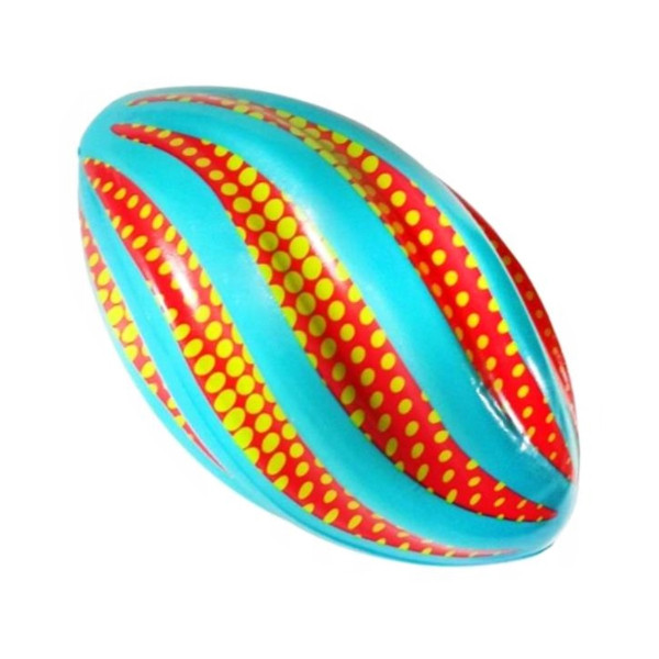 توپ راگبی مدل فومی طرح Twisted Dots کد RB1 سایز 18