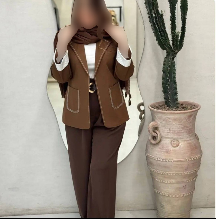 کت زنانه آستین دیپلمات