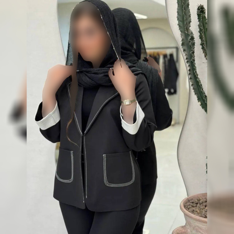 کت زنانه آستین دیپلمات