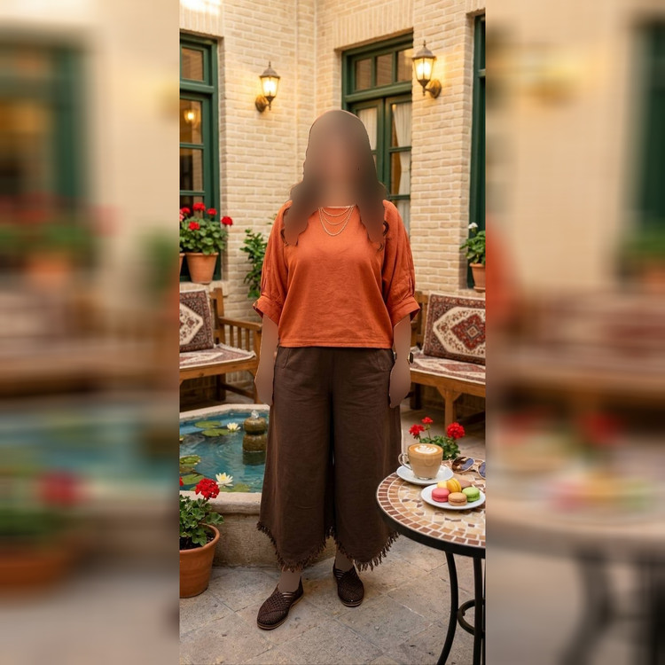 شلوار زنانه مدل شلوار جنس کیفیت عالی فری سایز 36 تا 50