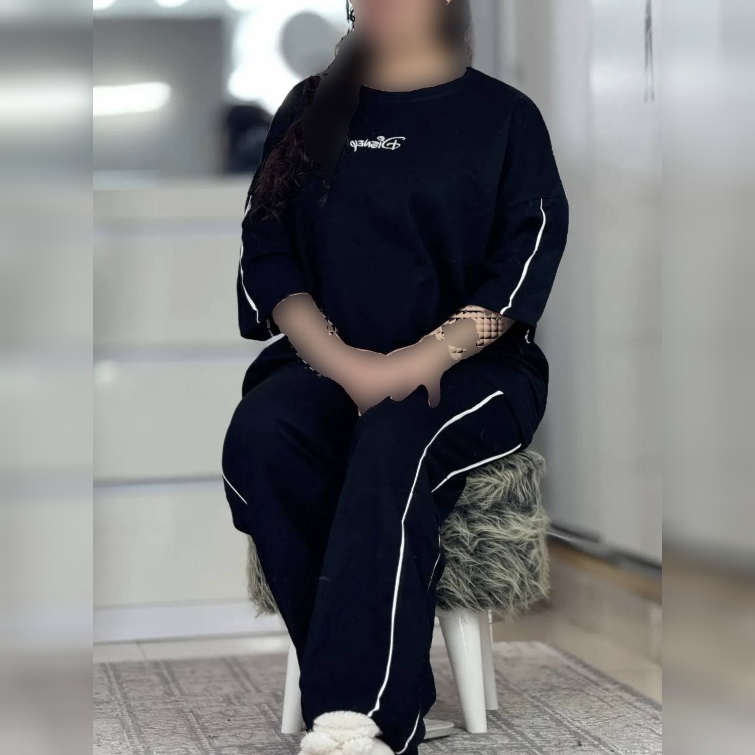 ست تیشرت شلوار زنانه Disnep جنس پنبه گلکسی