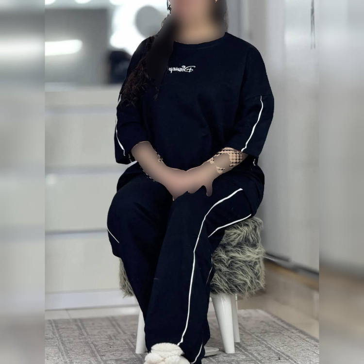 ست تیشرت شلوار زنانه Disnep جنس پنبه گلکسی