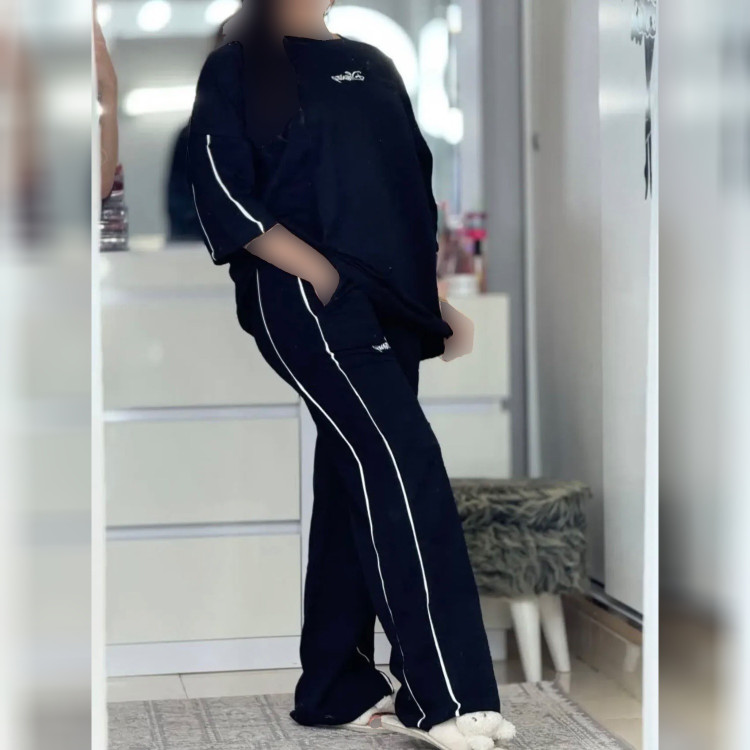 ست تیشرت شلوار زنانه Disnep جنس پنبه گلکسی