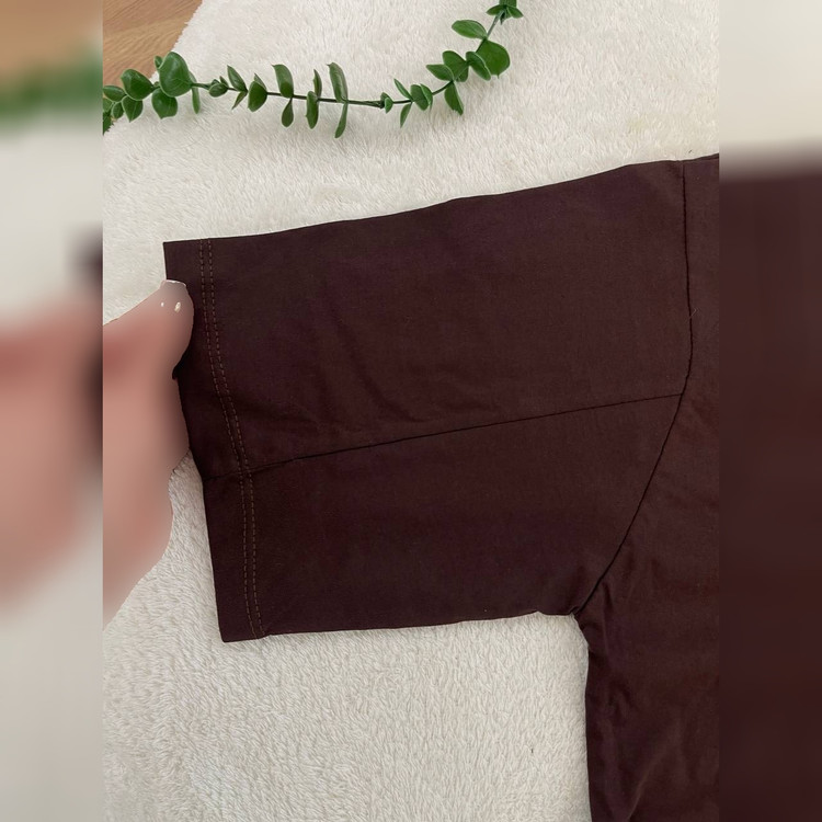 تیشرت زنانه باکسی طرح دوز جنس سوپر پنبه