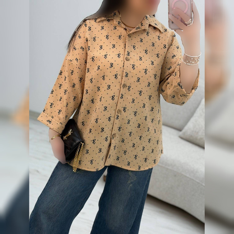 شومیز راه راه زنانه - 7723