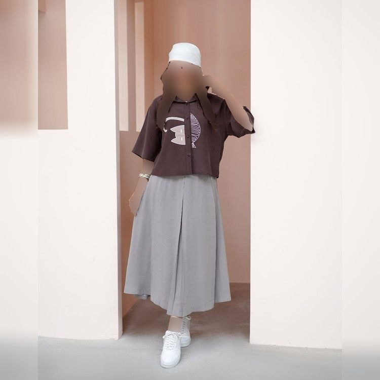 شومیز زنانه اسپرت مدل گل دوزی گربه کد 6065