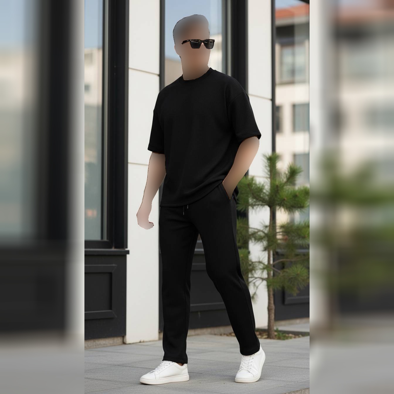 تیشرت و شلوار مردانه یقه گرد آرسام