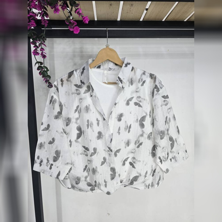 شومیز و تاپ زنانه مدل پروانه ای