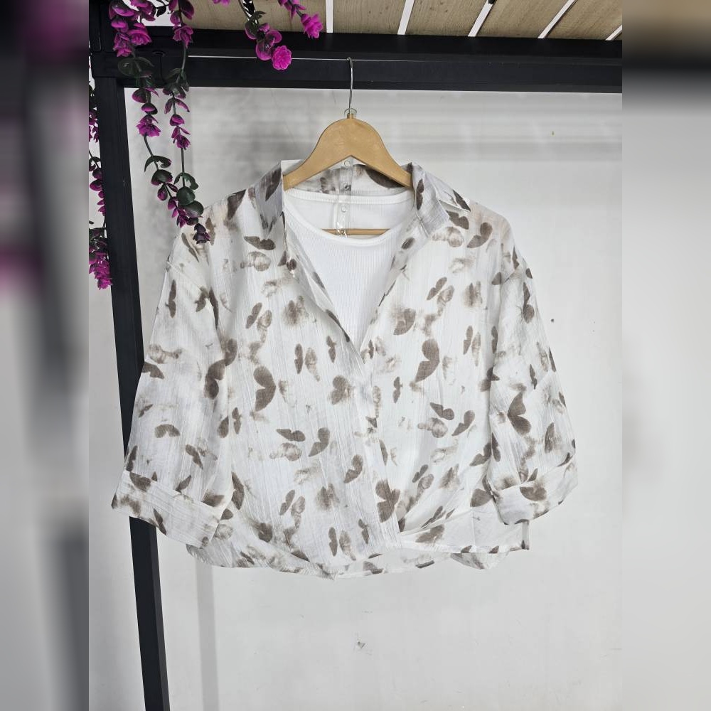 شومیز و تاپ زنانه مدل پروانه ای