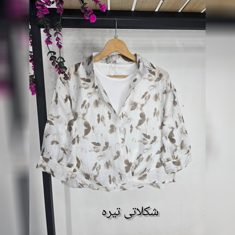 شومیز و تاپ زنانه مدل پروانه ای