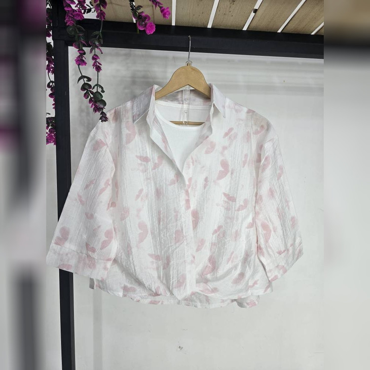 شومیز و تاپ زنانه مدل پروانه ای