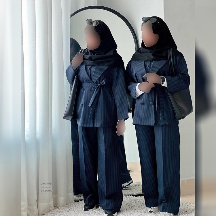 کت و شلوار و ژیله زنانه سایز 36 تا 46 فری سایز اداری و دانشجویی