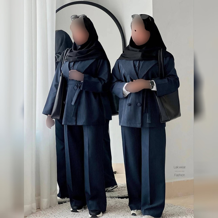 کت و شلوار و ژیله زنانه سایز 36 تا 46 فری سایز اداری و دانشجویی