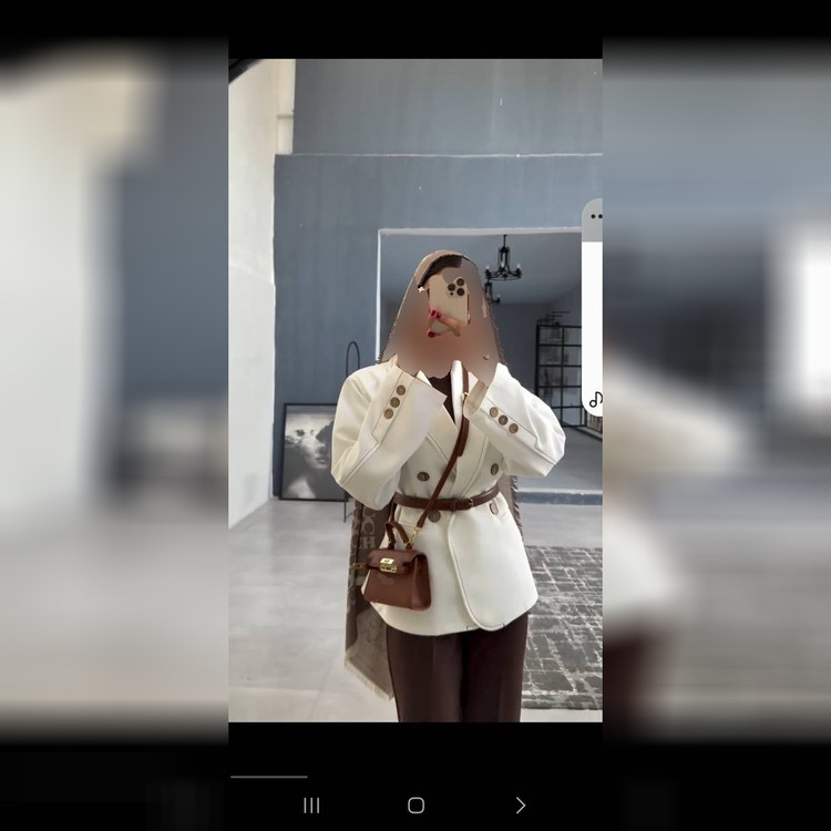 کت و شلوار زنانه کرپ مازراتی مدل پناه