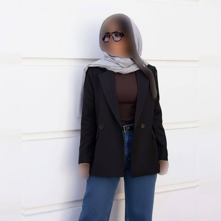 کت زنانه اسپرت کمربند دار چرمی مدل پالیزی