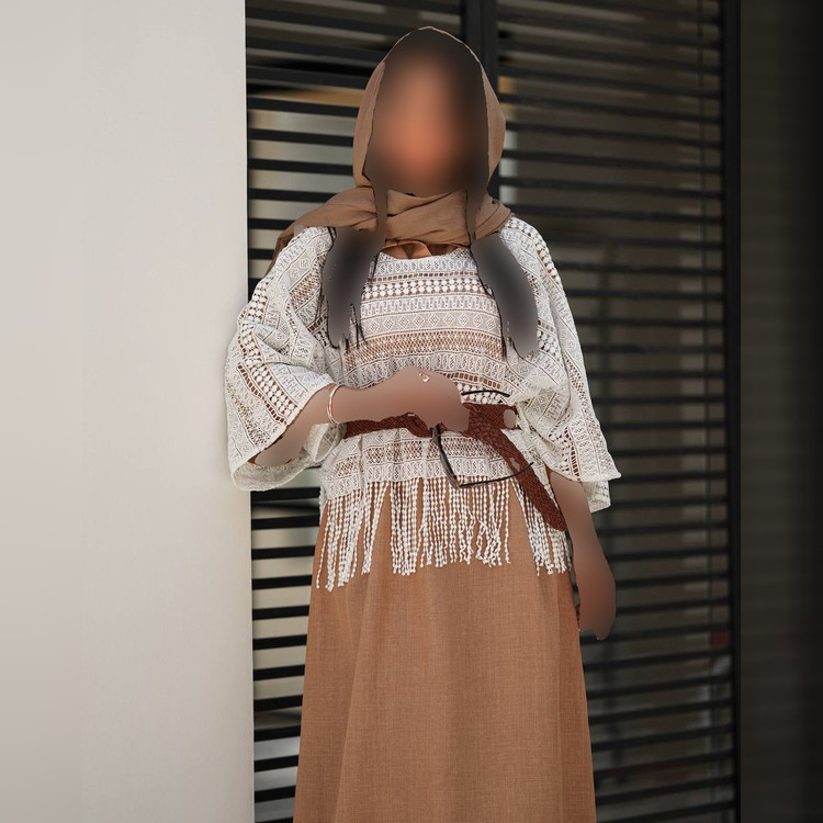 سارافون و شنل گپیور قلاب بافی مدل آنا شاپ