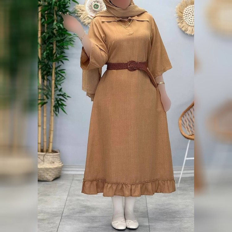 سارافون و شنل گپیور قلاب بافی مدل آنا شاپ