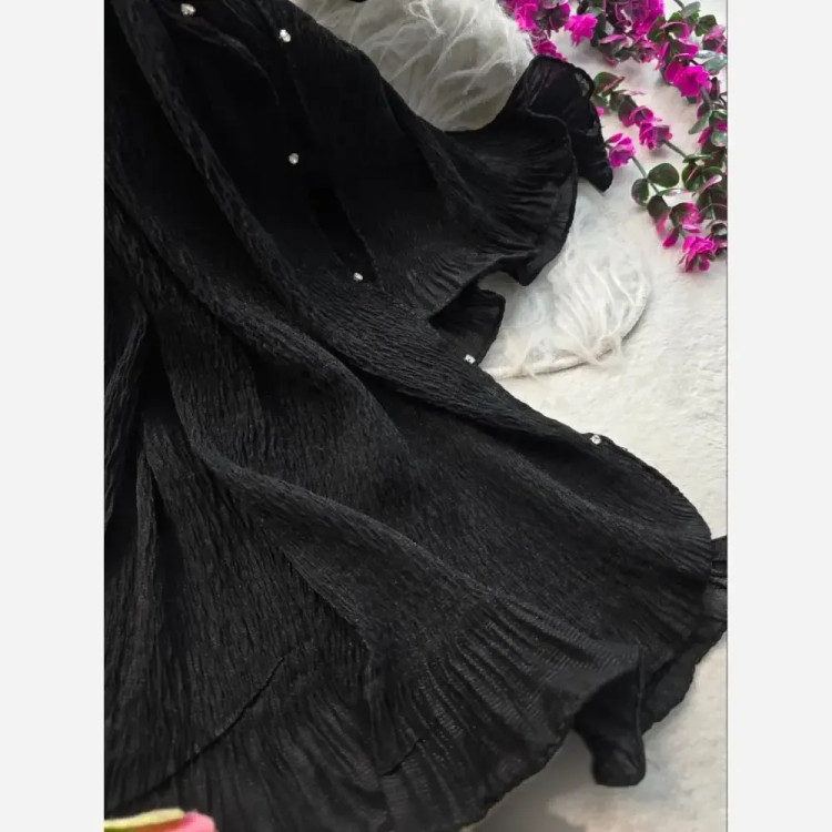 شال مجلسی زنانه طرح درختی ابعاد 70 در 180 سانتیمتر