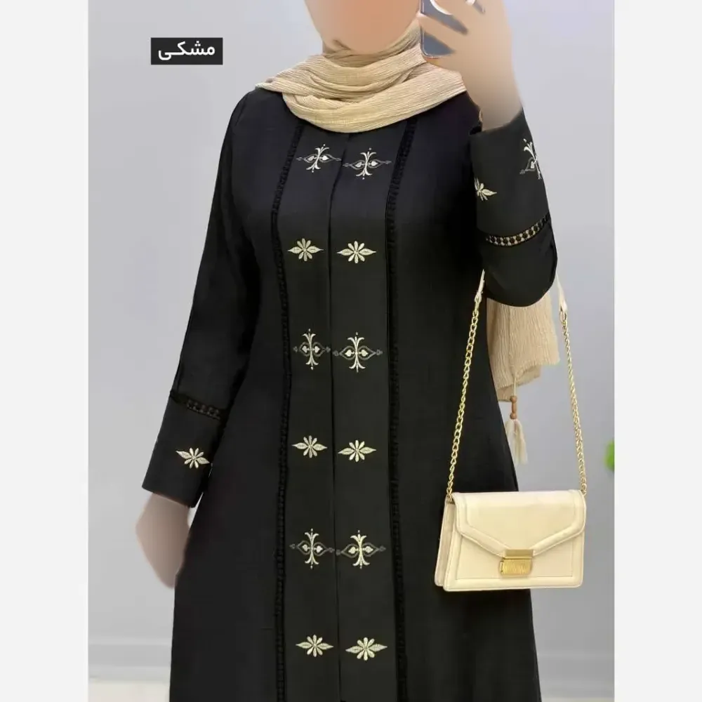 مانتو مزونی شانتون صوفیا مدل ستایش سایز بزرگ 42 تا 54