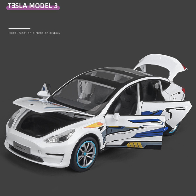 ماشین بازی مدل Tesla Model 3 کد B2427