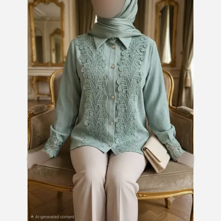شومیز زنانه مدل آیسو جنس توکی کراش سایزبندی 36 تا 58