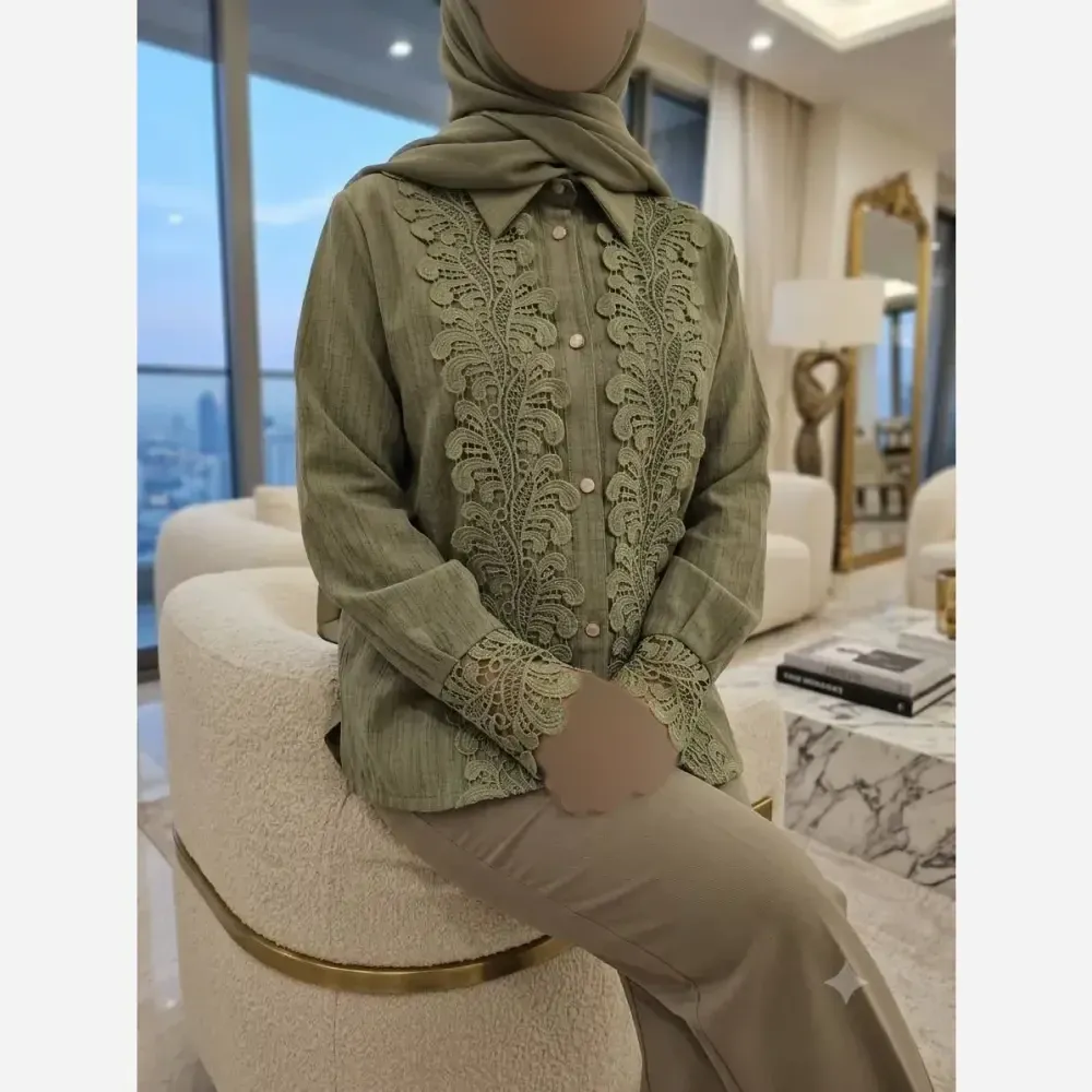 شومیز زنانه مدل آیسو جنس توکی کراش سایزبندی 36 تا 58