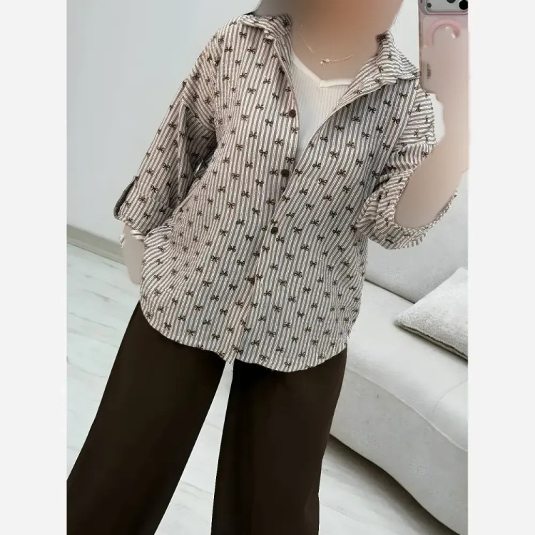 شومیز زنانه پنبه زارا شاین دار فری سایز 38 تا 46