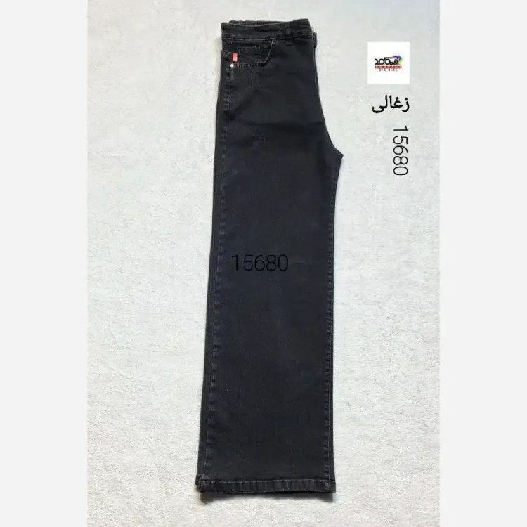 شلوار بگ جین سوپر سایز زنانه برند نیکامد سایز 50 تا 60