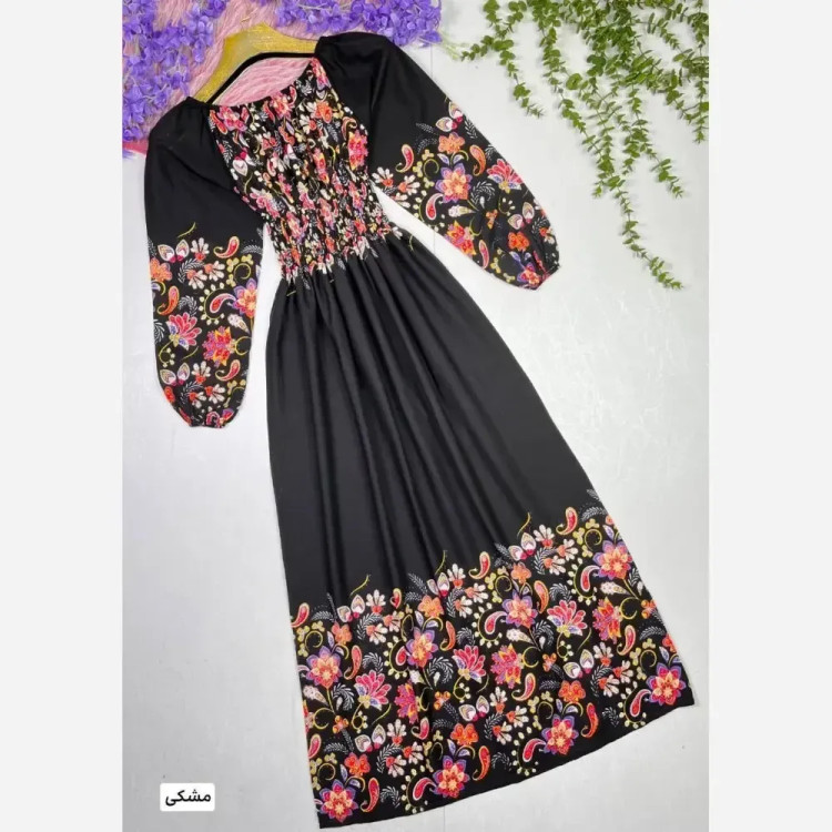 پیراهن ساحلی زنانه مدل سیمین جنس نخی سایز 38 تا 50