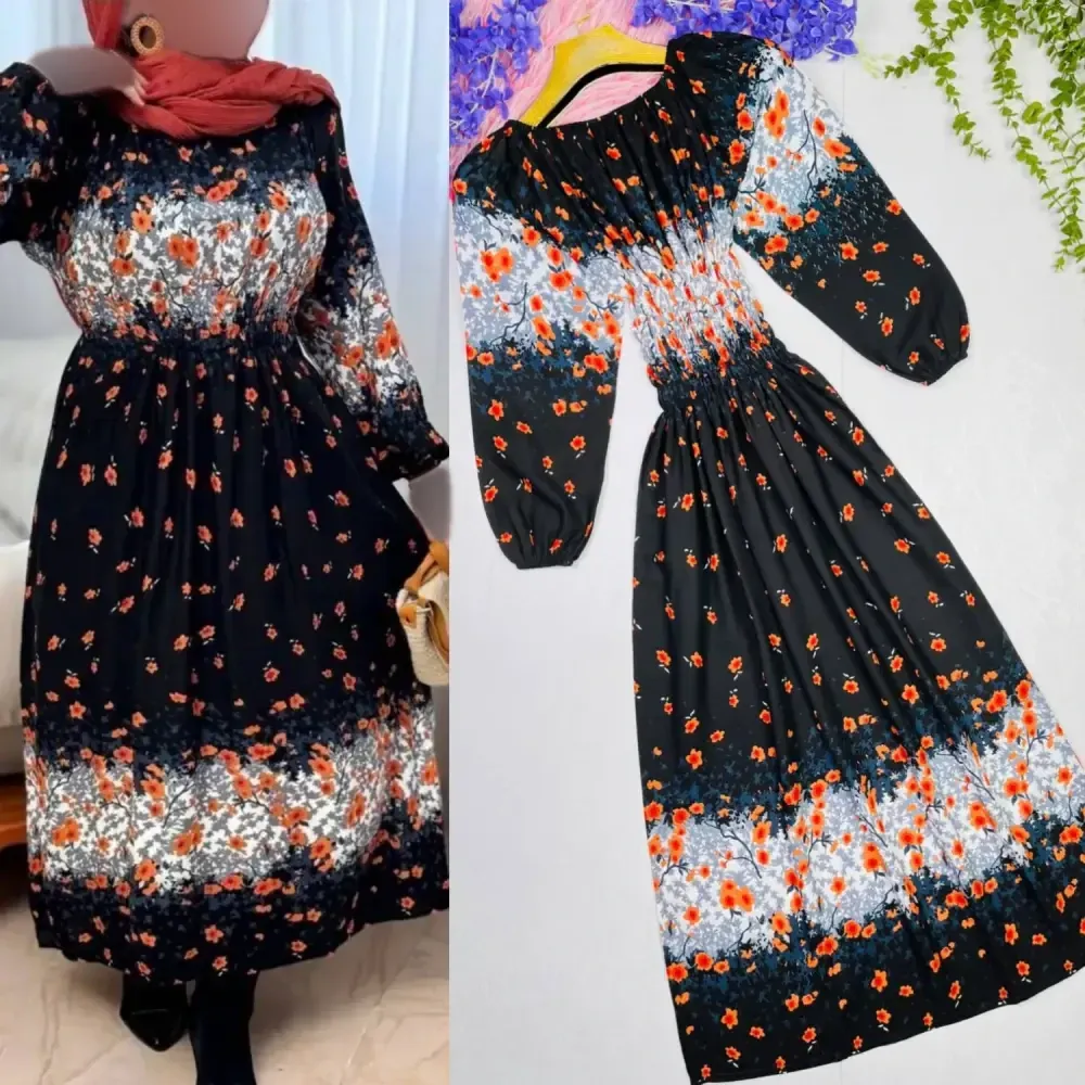پیراهن ساحلی زنانه نخی مدل سحر سایز 38 تا 50