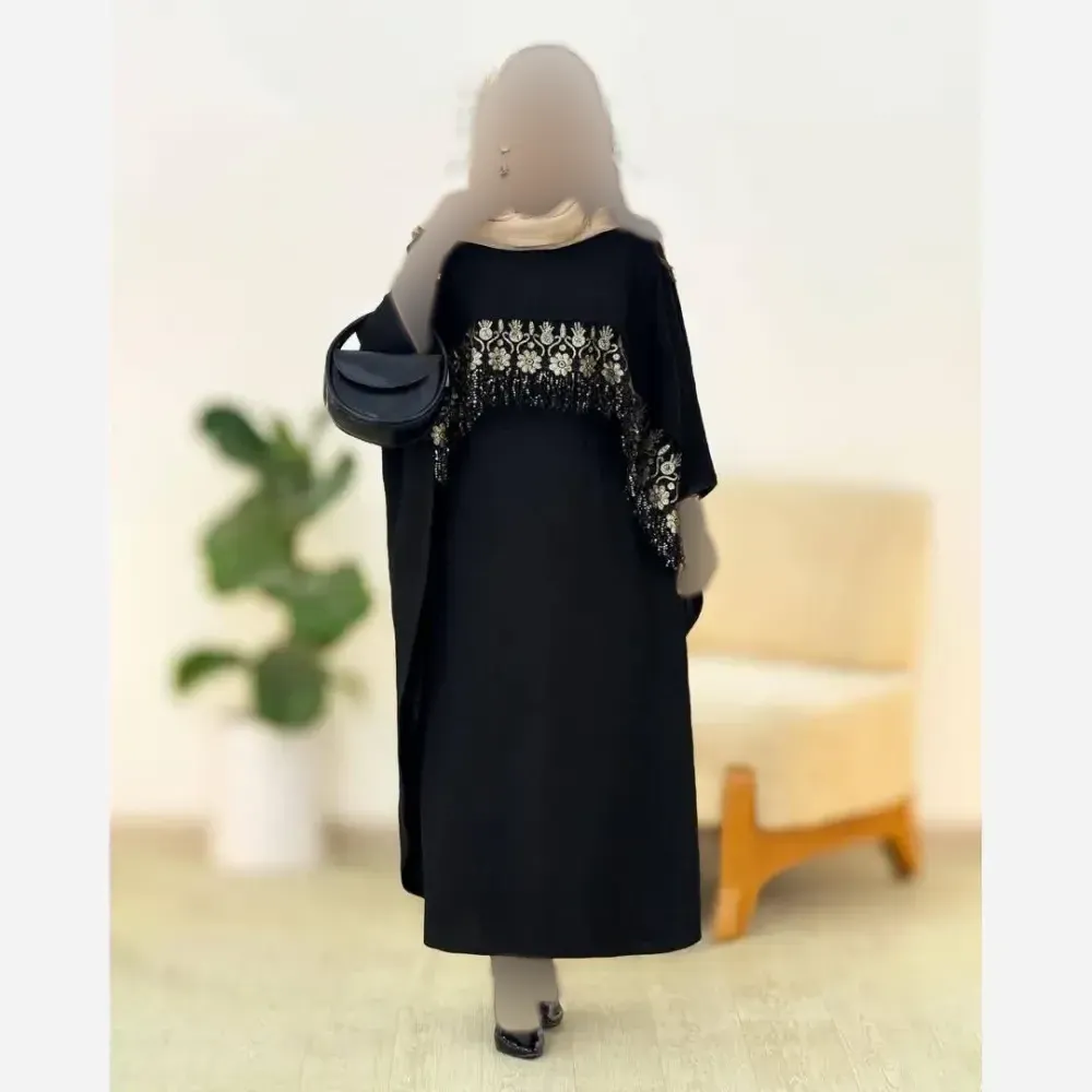 ست پیراهن رویه دار زنانه جنس ابروبادی مجلسی و تابستانه