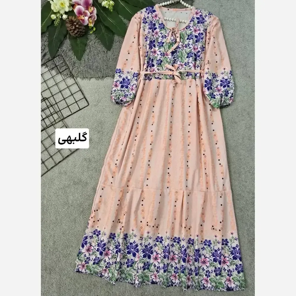 پیراهن ساحلی زنانه مدل سرو جنس بوگاتی فری سایز 36 تا 46 (2)