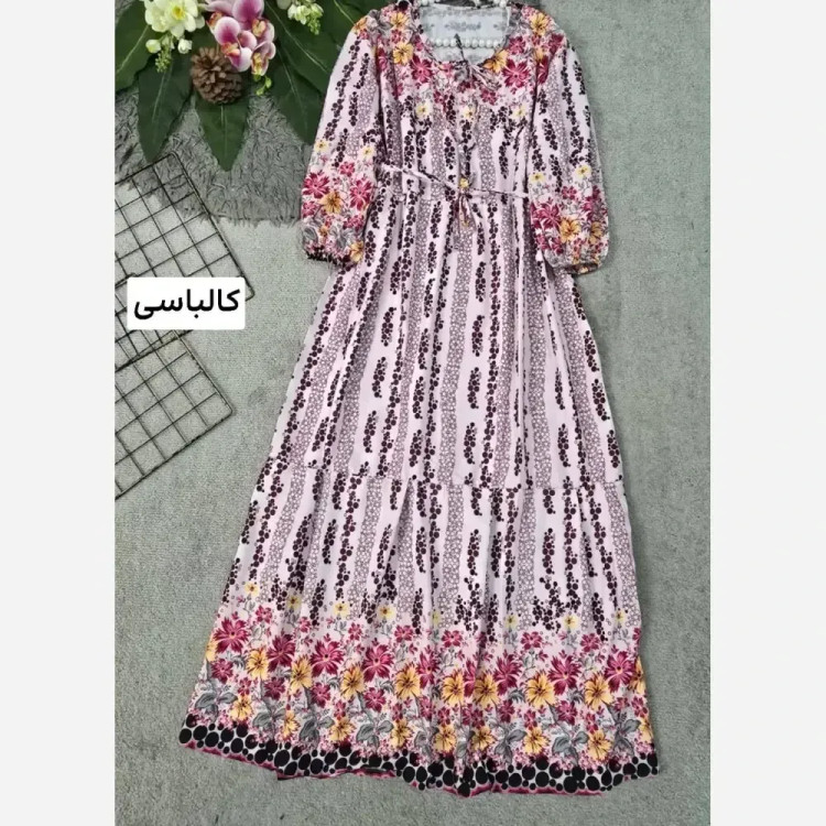 پیراهن ساحلی زنانه مدل سرو جنس بوگاتی فری سایز 36 تا 46 (2)