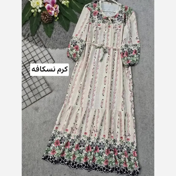 پیراهن ساحلی زنانه مدل سرو جنس بوگاتی فری سایز 36 تا 46 (2)
