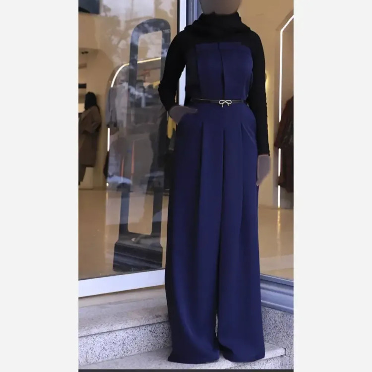 ست کت و اورال زنانه مدل آیلین جنس مازارتی درجه یک فری سایز