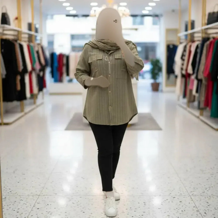 شومیز مانتویی دیپلمات شانتون درجه یک فری سایز 38 تا 48 در رنگ بندی متنوع