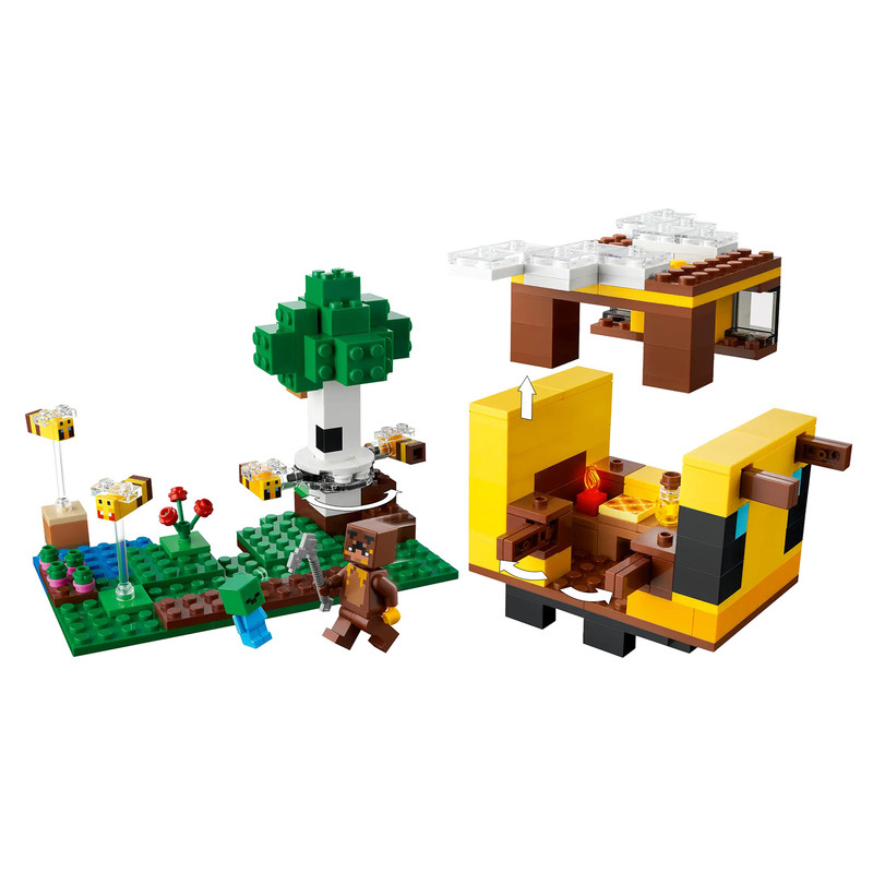ساختنی مدل کلبه زنبور عسل The bee Cottage سری Minecraft کد 31241