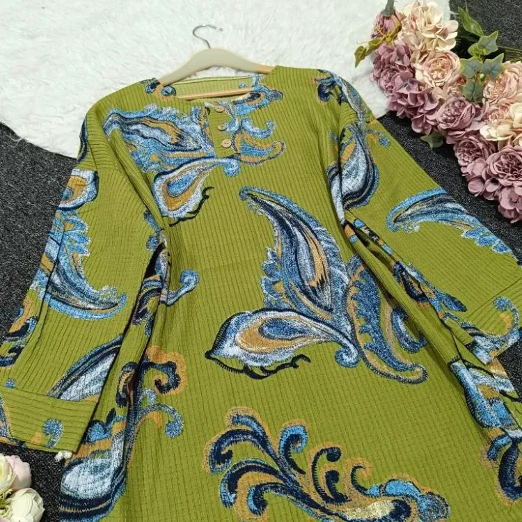 شومیز مانتویی زنانه جنس لینن پنبه فری سایز مدل دلبر کد 176
