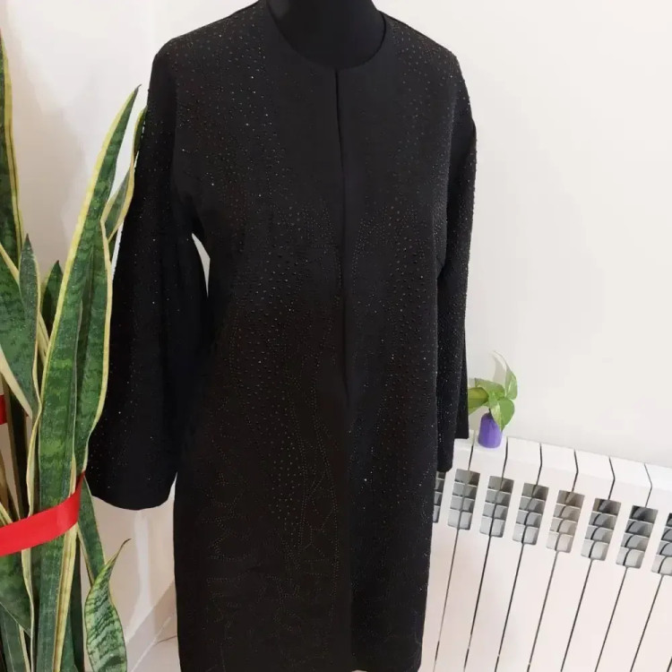 کت مجلسی زنانه مدل نگین شش ضلعی جنس مازراتی اعلا