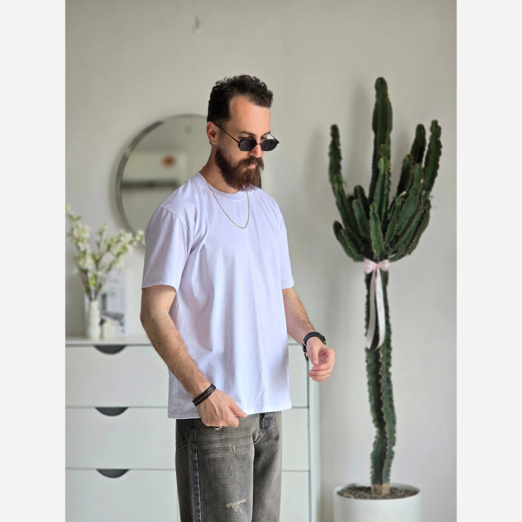 تیشرت آستین کوتاه مردانه ساده پنبه ای خنک در رنگ بندی متنوع