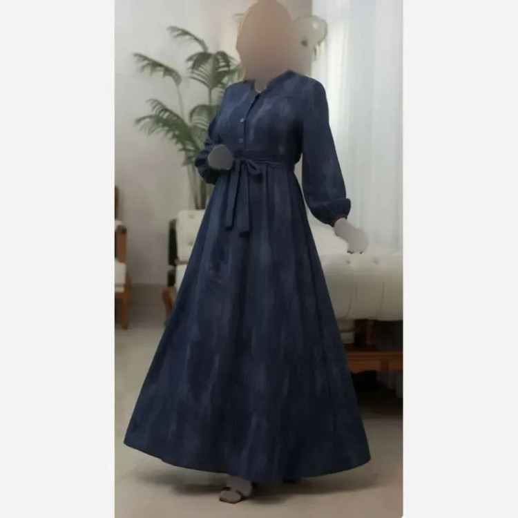 کفتان زنانه مدل سایه جنس شانتون طرح گازوییلی فری سایز 36 تا 48 (2)
