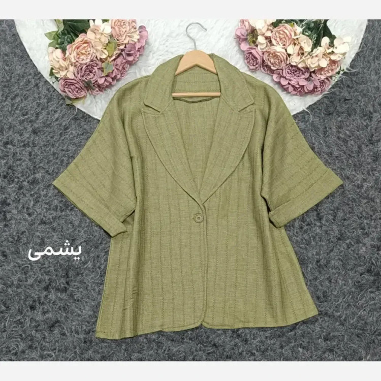کت اسپرت زنانه مدل مارال جنس کوک دوزی درجه یک فری سایز