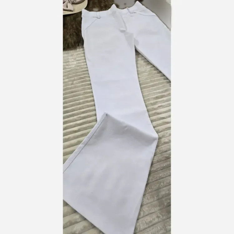 شلوار کتان دمپا زنانه جنس کتان کش اعلا سایز 40 تا 50 (5)