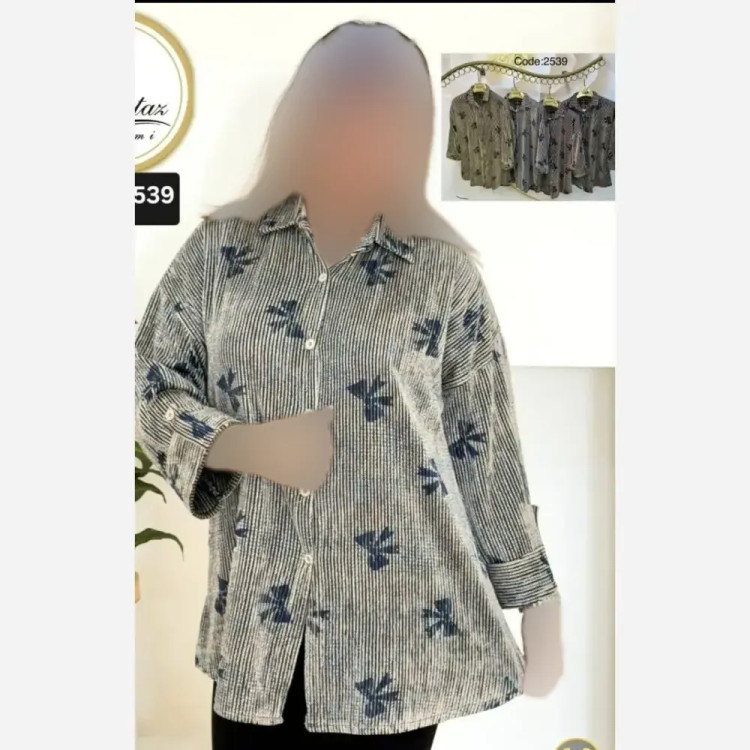 شومیز کیمونو مچ پاکتی زنانه جنس زیکو پاپیونی خارجی درجه یک