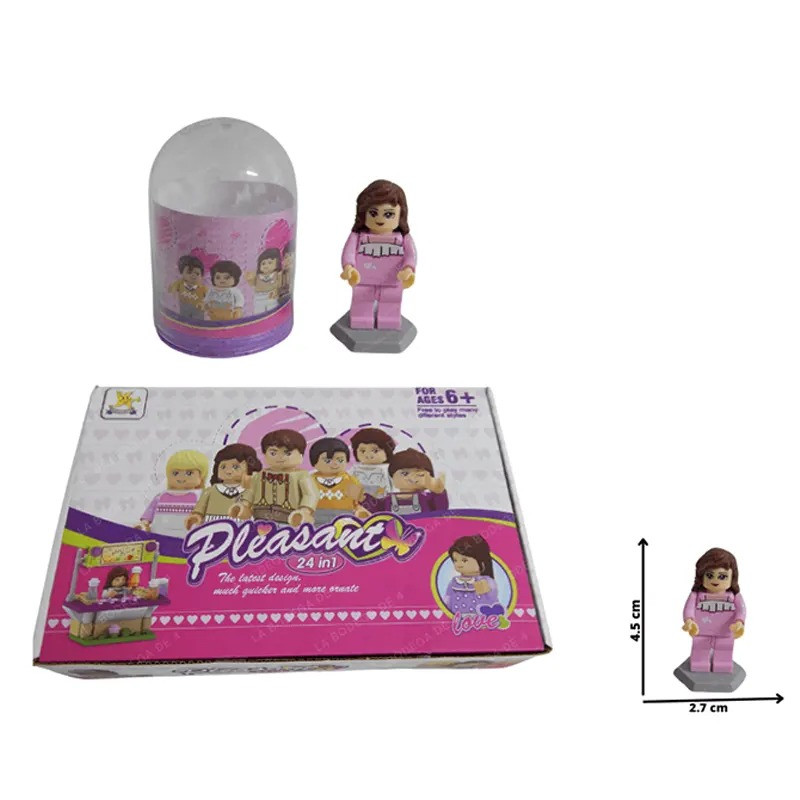 اکشن فیگور مدل کپسولی کد SM255 مجموعه 24 عددی